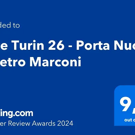 Apartment 26 - Porta Nuova - Metro Marconi Turin